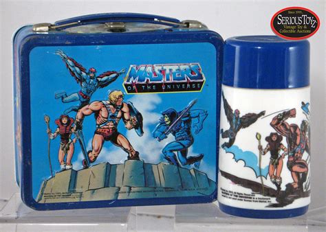 Vintage 1983 Masters Of The Universe Metal Lunch Box No 